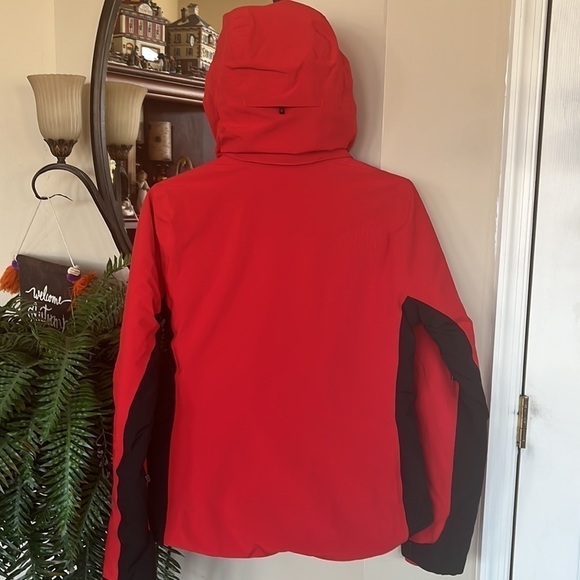 Brand New The North Face Inclination Jacket Red & Black Zippered Hooded Dryvent - Picture 12 of 16